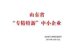 證書-專精特新 證書-專精特新